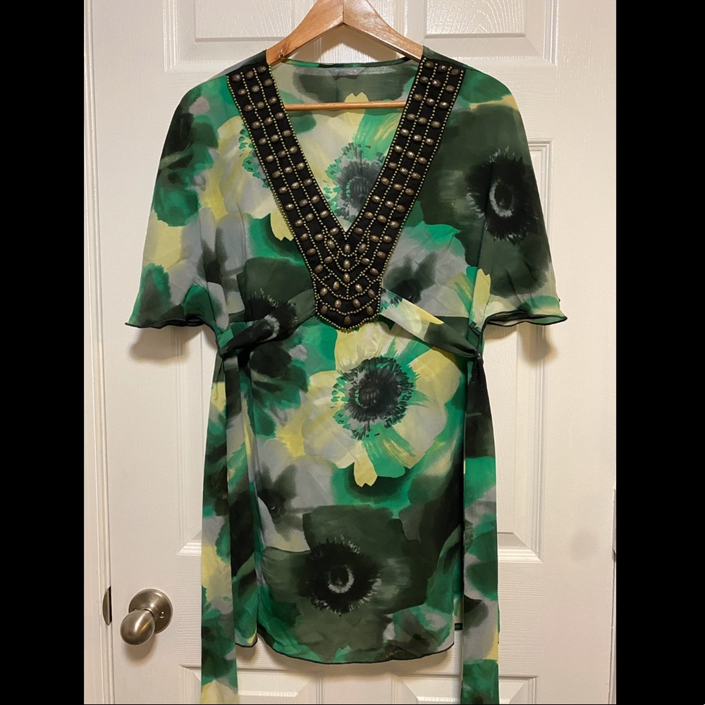 Floral tunic